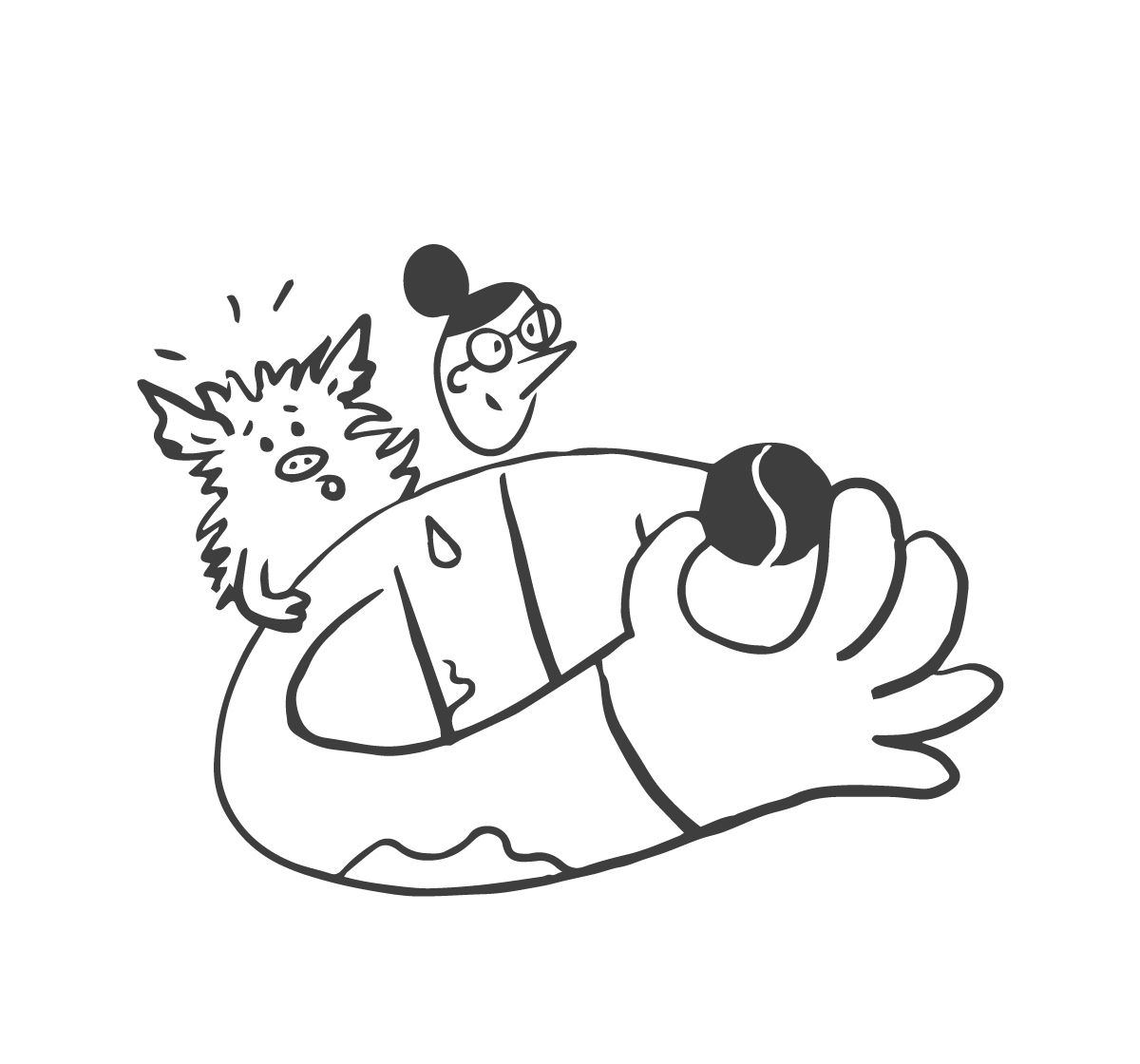 Booklet Der Schweinehund ist weg 40